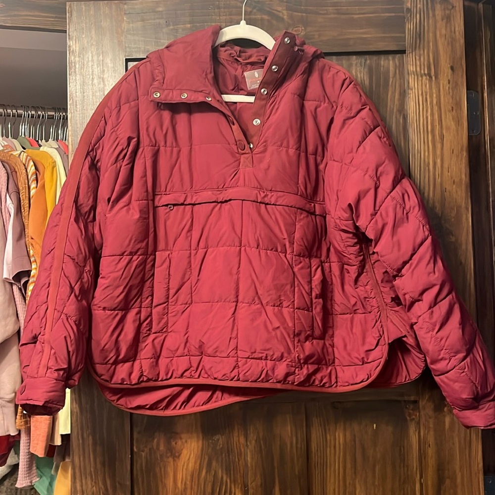 Pippa packable pullover coat